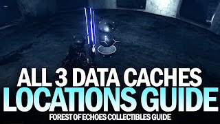 All 3 Data Caches in Forest of Echoes Location Guide Destiny 2 [upl. by Jeannie]