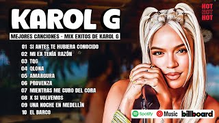 Karol G Grandes Éxitos Mix 2024  Lo Más Popular de Karol G  Canciones de Karol G [upl. by Asylem]