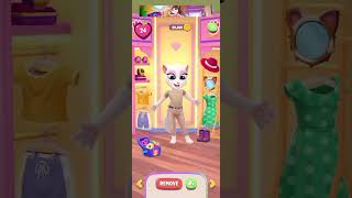 Gaming with Angela chaing phonk beats remix mytalkingangela2 [upl. by Eirret]