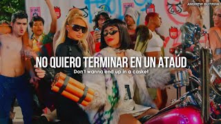 Demi Lovato  SUBSTANCE Español  Lyrics Video Oficial HD [upl. by Feingold575]