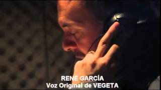 René García doblando a Vegeta [upl. by Uzzia]