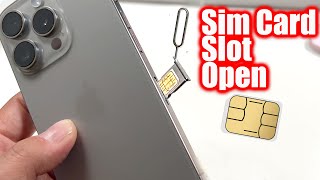 How To Remove Sim Card From iPhone 15 Pro Max  How To Insert Sim Card iPhone 15 [upl. by Laemaj]