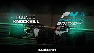 British F4 Esports Championship on iRacing  Round 6 at Knockhill [upl. by Beekman210]