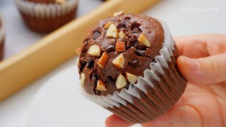 Easiest Cake Recipe Soft and Delicate Chocolate Muffins  Just Mix and Bake [upl. by Ynar748]