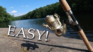 How to Use a Spinning Reel CORRECTLY [upl. by Otinauj]