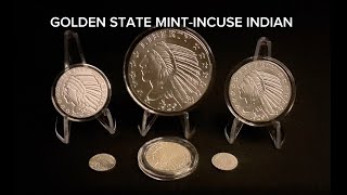 INCUSE INDIAN COLLECTION by GOLDEN STATE MINT silver silverbullion goldenstatemint incuseindian [upl. by Erroll]