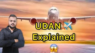 Aviation Sector Scheme ✈️  UDAN Scheme  Government Schemes [upl. by Tamsky569]