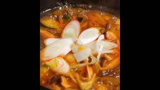 How to make super simple Gochujang Stew  Korean Gochujang Jjigae Shorts [upl. by Docia324]