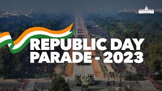 LIVE Republic Day Parade  2023 [upl. by Brodench944]