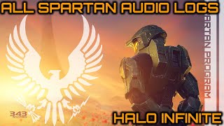 All SPARTAN Audio Logs  Halo Infinite [upl. by Ikcim724]