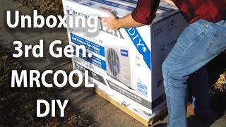 MRCOOL DIY Generation 3 UNBOXING [upl. by Eirb]