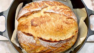 Sourdough Bread Recipe  Tutorial [upl. by Eriam]