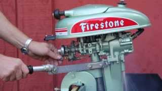 firestone 36hp outboard motor [upl. by Eiddet956]