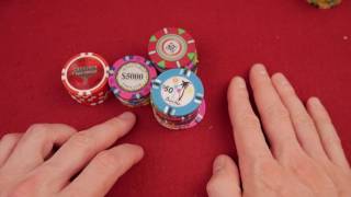 Poker Chip Set For Under 100 [upl. by Ellenohs]