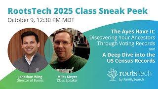 RootsTech 2025 Class Sneak Peek [upl. by Digirb]