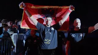 Albanian MMA fighter Arlind Berisha entrance  FCR 22 [upl. by Alrich]