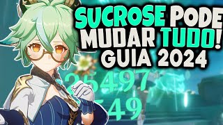 SUCROSE Pode DUPLICAR Seu DANO FAÇA ISSO e TENHA Uma build PERFEITA e ATUALIZADA GENSHIN IMPACT [upl. by Amando]