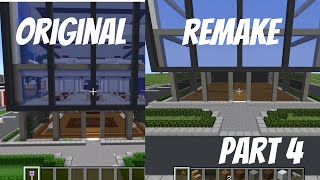 Remaking Square City in My Minecraft World Cash and Nico City part 4 [upl. by Sunil]