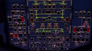 【P3D V4】 AIRBUS A320  COLD AND DARK  Turkish  Türkçe [upl. by Aihsikal]