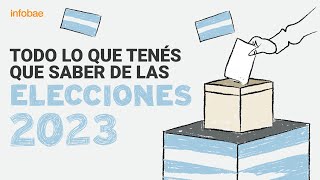 TODO LO QUE TENÉS QUE SABER DE LAS ELECCIONES 2023 [upl. by Woolcott]