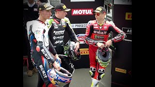 Donington Park WorldSBK 2024  Victory Lane [upl. by Ahsillek]