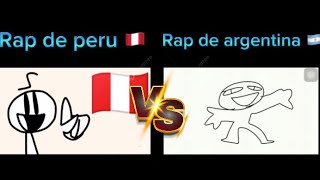 Rap de peru vs rap de argentina [upl. by Mishaan]