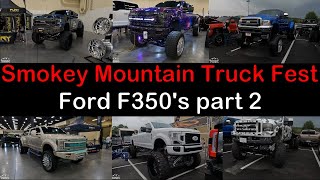 091623 Smokey Mountain Truck Fest Sevierville TN Ford F350 Trucks part 2 f350 fordf350 [upl. by Ocisnarf]