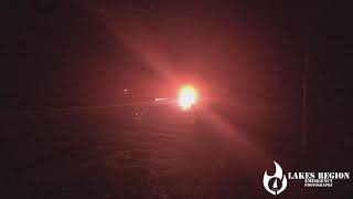 Fire Trucks Responding  Alton NH  1 Ambulance 2 and 1C3 POV responding [upl. by Jumbala]