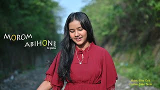 Morom Abihone  Saina  John New  Ritu Zeid  Official Video  New Assamese Song [upl. by Lynd]