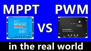 MPPT vs PWM Fast comparison for offgrid solar [upl. by Lesna]