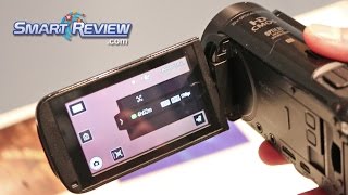 CES 2016  Canons New 2016 HD Camcorders  HFR72 R70 R700  Vixia Lineup  WiFi amp NFC [upl. by Cykana]