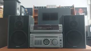 Sony MHC W55 and Sony SS H7 Japan  9000 [upl. by Hcurab714]