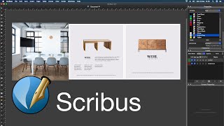 Scribus the free and professional page layout program for Windows Mac and Linux [upl. by Lorna113]