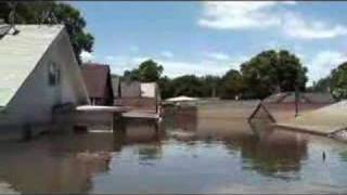 Patroling flooded Cedar Rapids [upl. by Norine11]