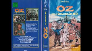 Return to Oz German VHS Opening Disney 1986 [upl. by Muslim244]