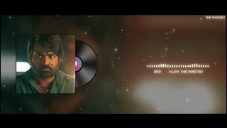 VIJAY THE MASTER  BHAVANI ENTRY BGM [upl. by Yetsirhc]