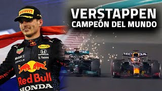 VERSTAPPEN el CAMPEÓN de la F1 en 2021  Un FINAL de TEMPORADA HISTÓRICO [upl. by Schaab]