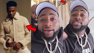 Davido React to News of Copying Wizkid as He Blast Wizkid Fc for calling him COPY COPY [upl. by Nevins863]