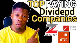 Highest Paying Dividend Stocks in Nigeria 2023  2024 Stocks To Make Money From [upl. by Adnohr624]