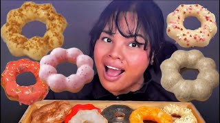 Mochi Donuts Taste Test amp Mukbang [upl. by Nisaj]