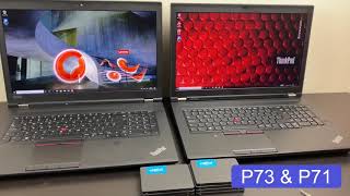 Lenovo ThinkPad P73 Handson [upl. by Bick]