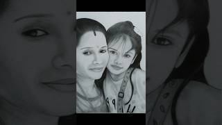 Graphite drawing malluart viralsong youtube artistartwork shorts [upl. by Eimaral]