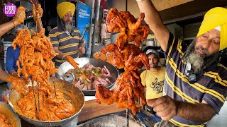 Best Making of Biggest Amritsari Tandoori MurghChicken Rs 450 Only l Amritsar Street Food [upl. by Aneeres]