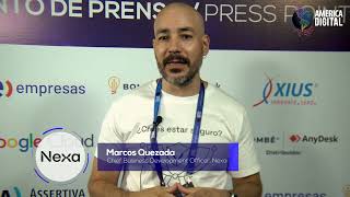 TESTIMONIO MARCOS QUEZADA CHIEF BUSINESS DEVELOPMENT OFFICER NEXA [upl. by Hamrnand]