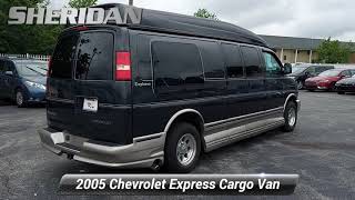 Used 2005 Chevrolet Express Cargo Van YF7 Upfitter Wilmington DE M20025L [upl. by Vilma194]