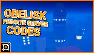 Shindo Life  Obelisk Private Server Codes List [upl. by Vig]