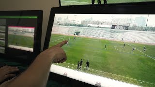 Video Assistant Referee VAR The Virtual Offside Line [upl. by Avlasor84]