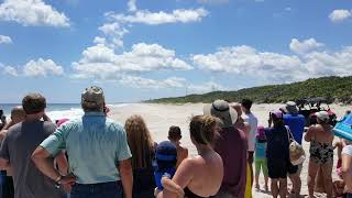 CRS12 launch from playalinda beach [upl. by Idnyc]