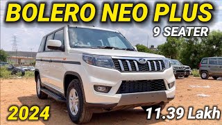 Mahindra Bolero Neo Plus 2024  Features Interior and Exterior [upl. by Eelyahs]