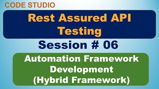 Rest Assured API Testing Automation Framework Development Session 06 In Hindi [upl. by Tennaj959]